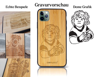 INDIVIDUEL iPhone 11 Pro bambou plastique